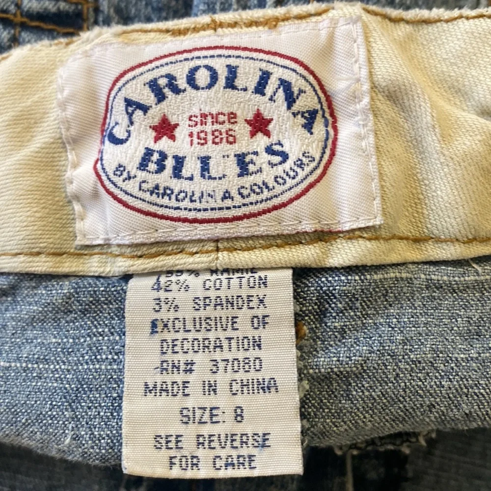 SOLD❣️❣️Vintage 90’s/Y2K Carolina Blues Denim Maxi Skirt✨ - Picture 7 of 7